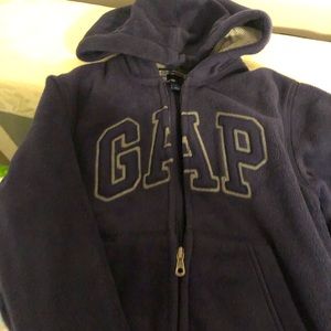 Boys Gap Fleece zip up hoodie